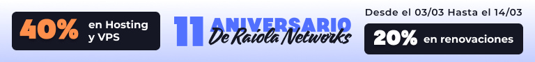11º Aniversario de Raiola Networks