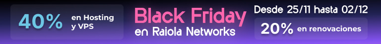 Black Friday 2024 de Raiola Networks